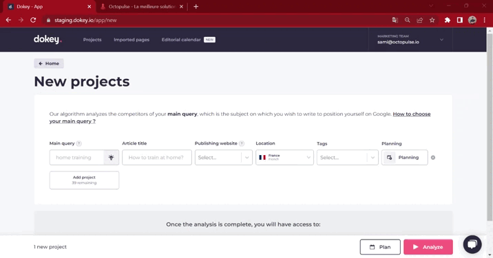 Analyser du contenu (1)